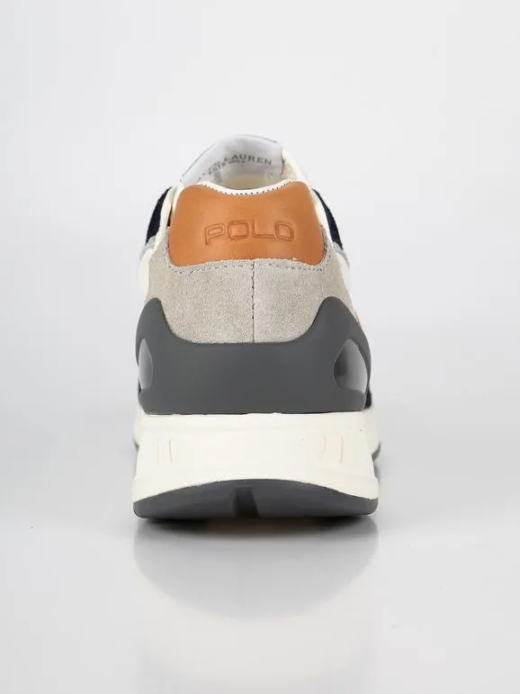 Ralph Lauren Train100  Zapatillas en piel y tejido