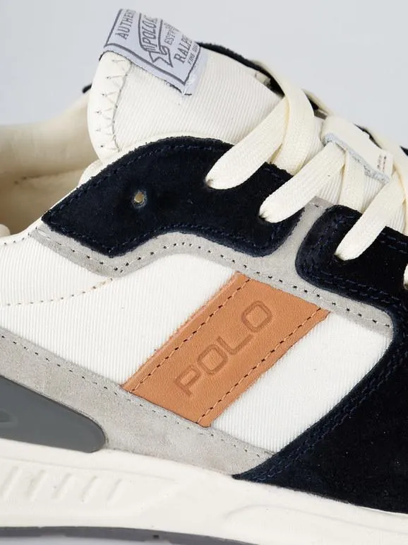 Ralph Lauren Train100  Zapatillas en piel y tejido