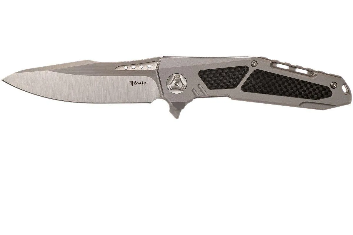 REATE K3 CARBONFIBER INLAY, DROPPOINT CTS204P SATIN FINISH NAVAJA