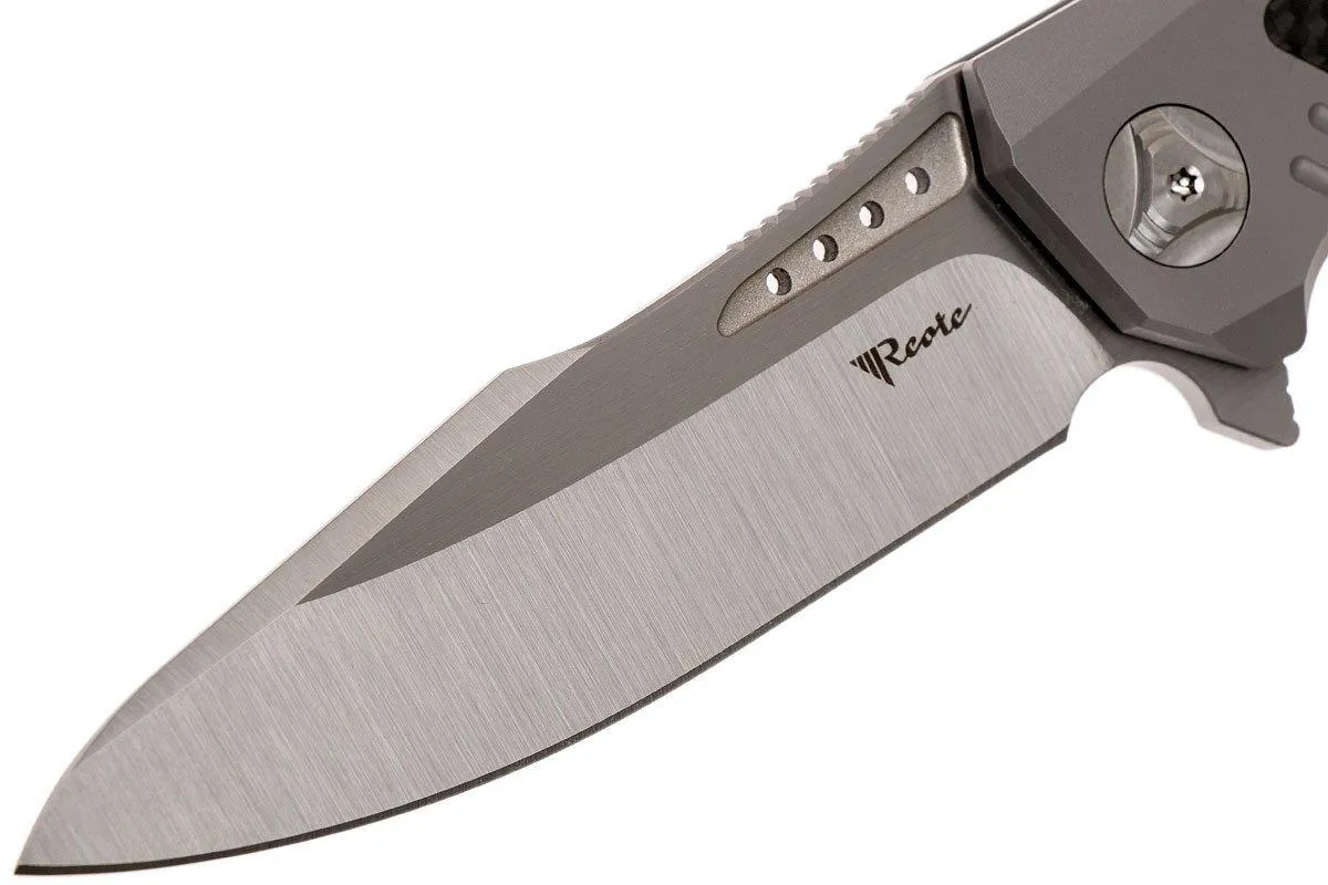 REATE K3 CARBONFIBER INLAY, DROPPOINT CTS204P SATIN FINISH NAVAJA
