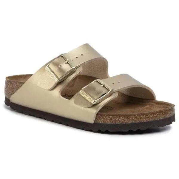 Sandalia   Birkenstock Arizona BF 1016111 Gold