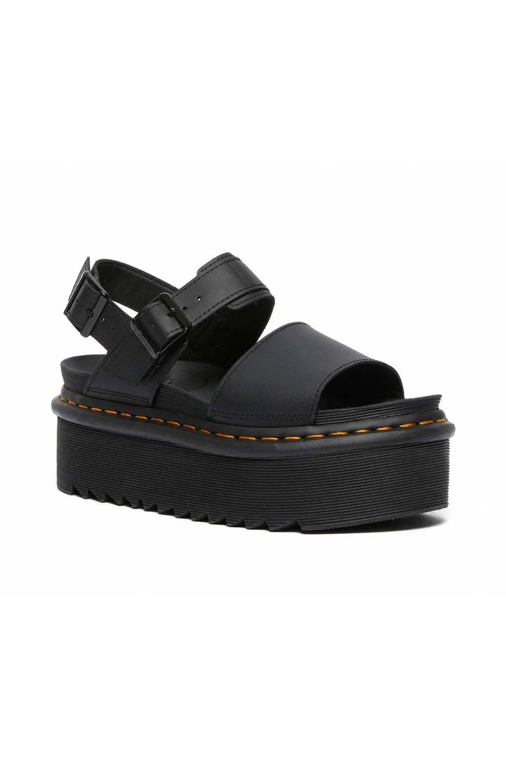 Sandalia Dr. Martens Voss Quad Black 26725001 Hydro Leather