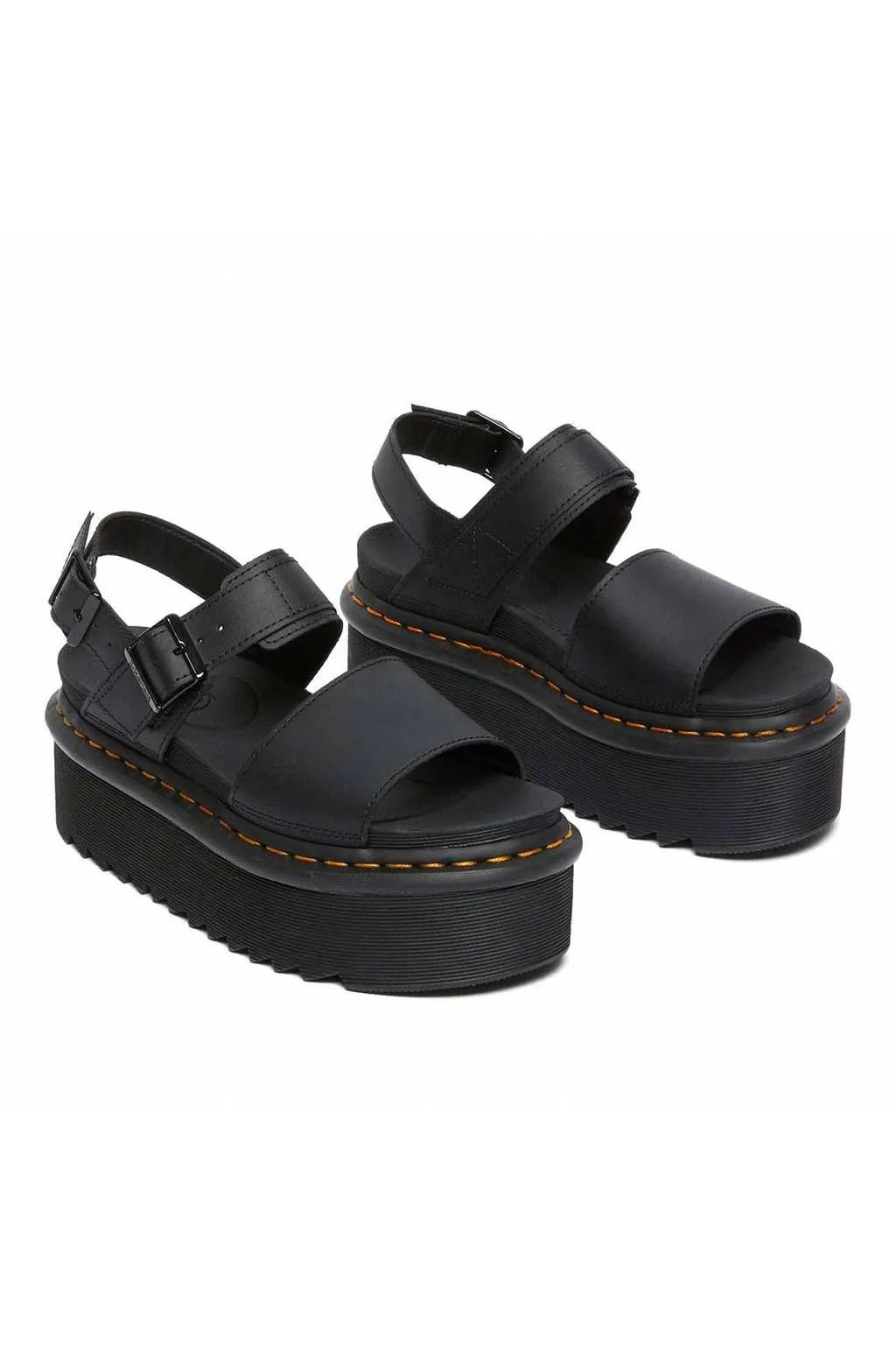 Sandalia Dr. Martens Voss Quad Black 26725001 Hydro Leather