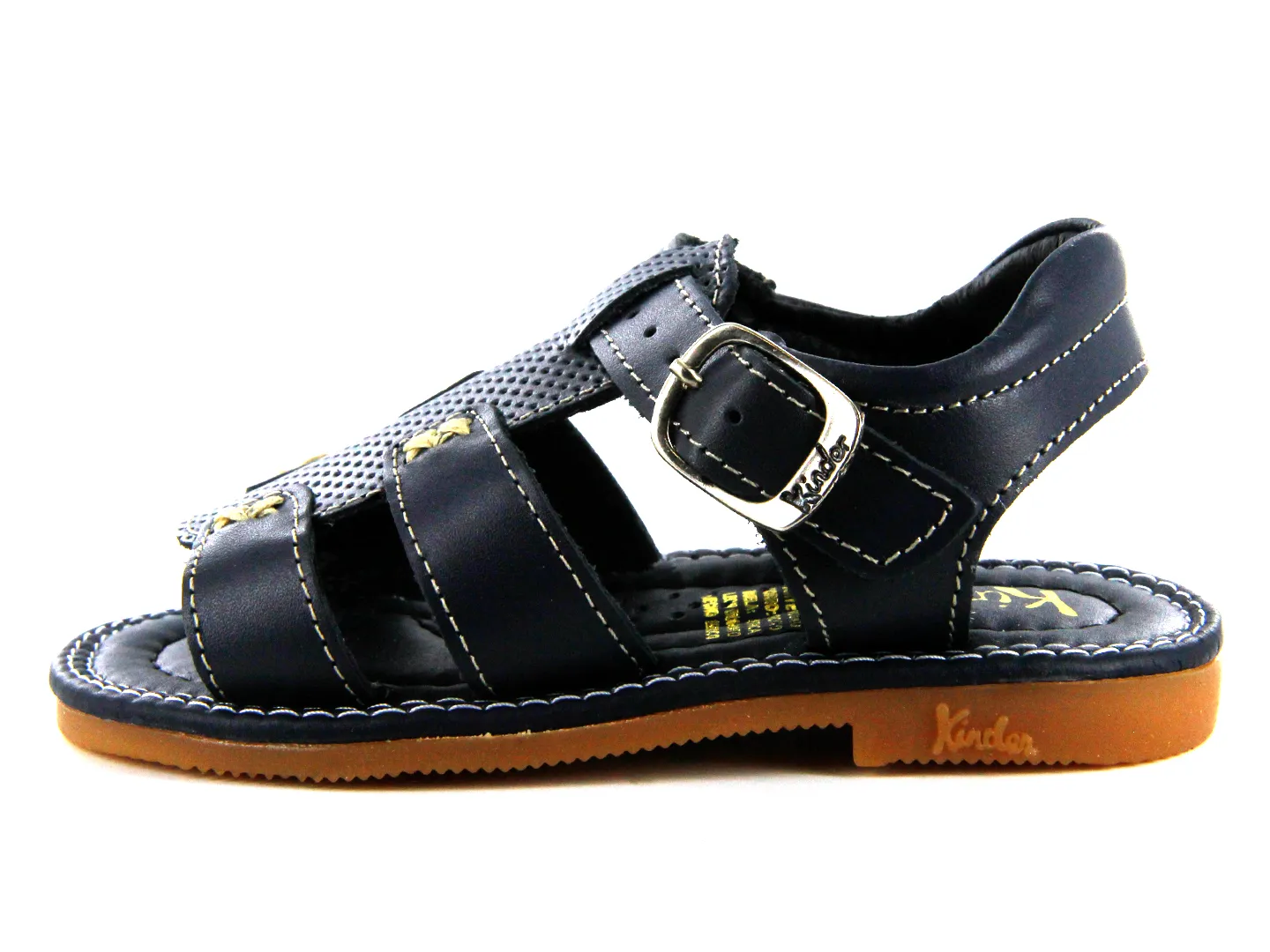 Sandalias Kinder 6125 Azul Para Niño