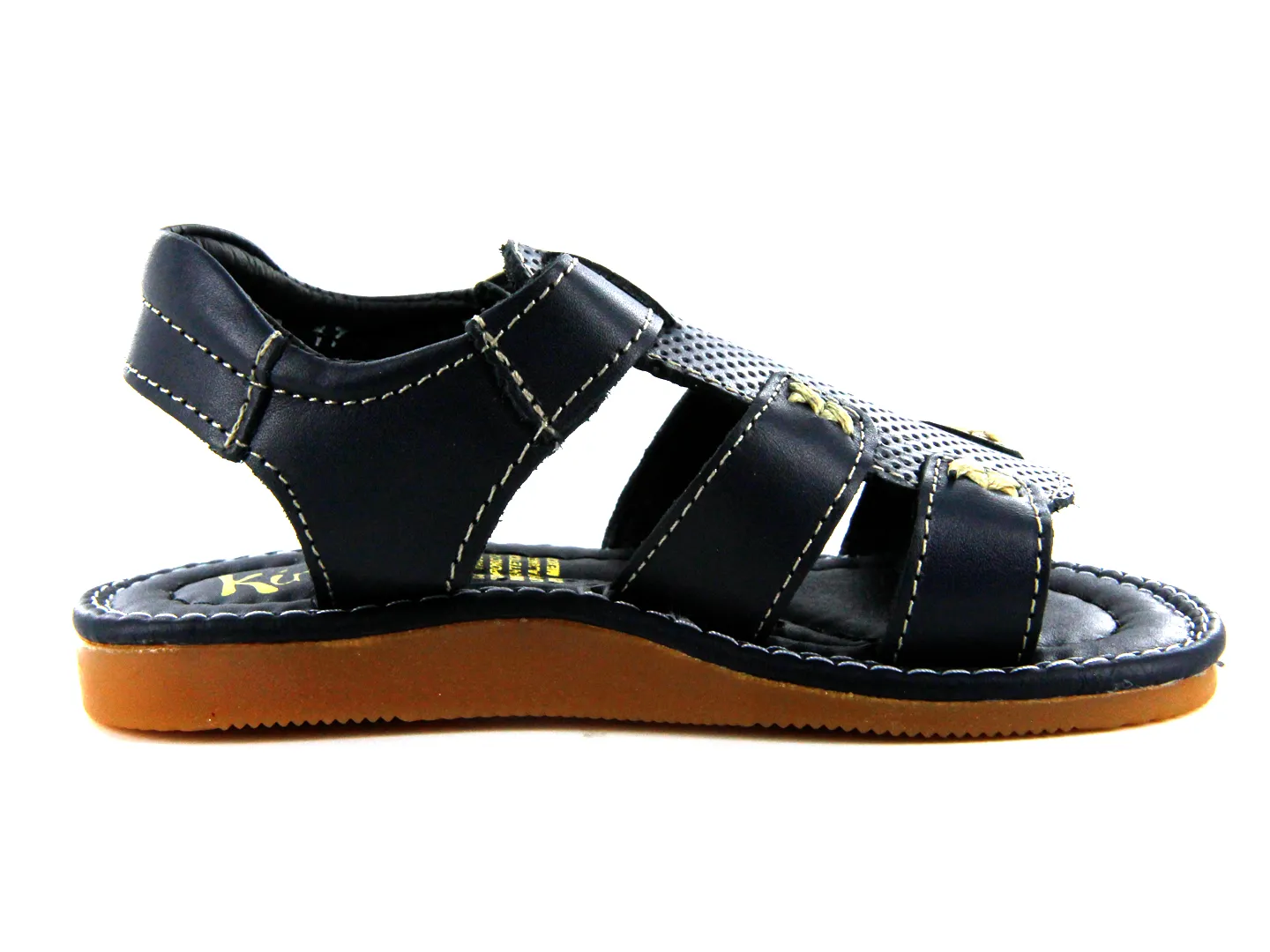 Sandalias Kinder 6125 Azul Para Niño