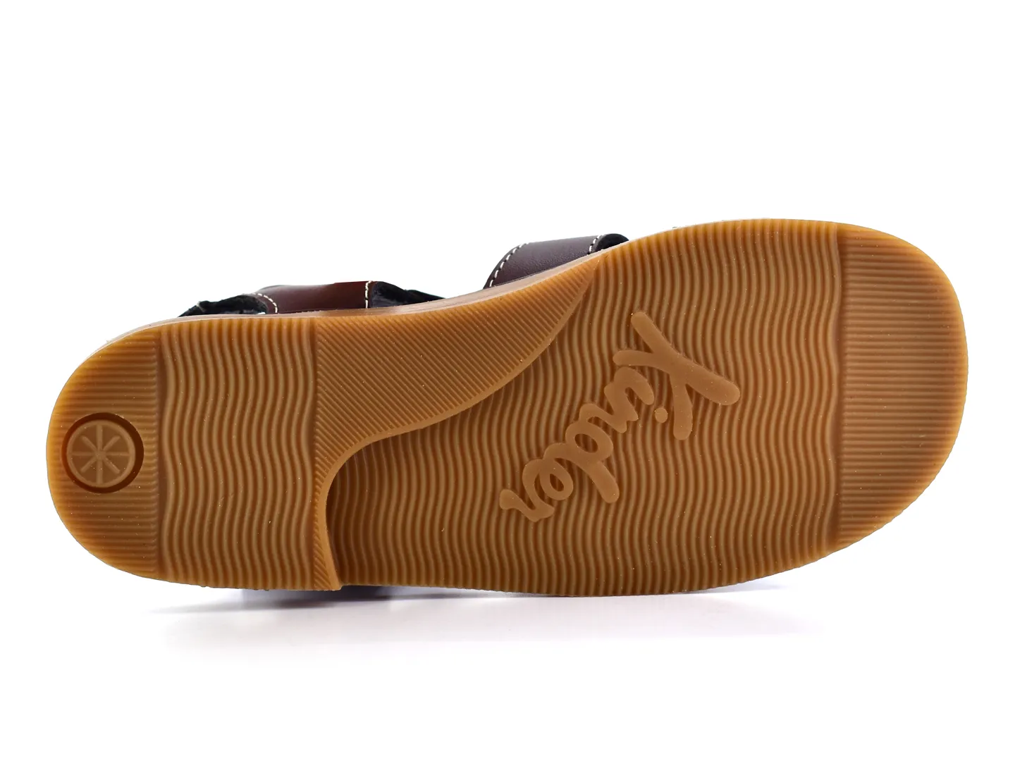 Sandalias Kinder 6125 Cafe Para Niño