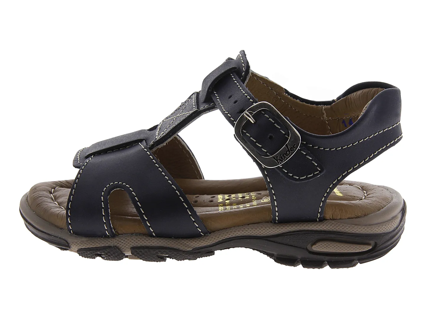 Sandalias Kinder 7410 Azul Para Niño