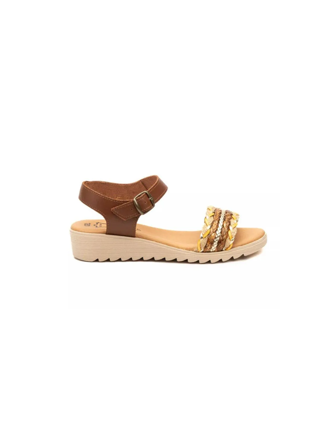 Sandalias Mujer Piel Cuero