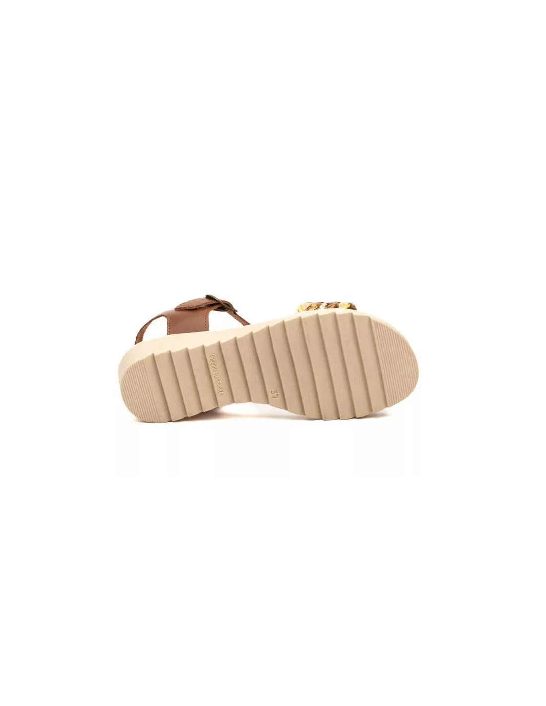 Sandalias Mujer Piel Cuero