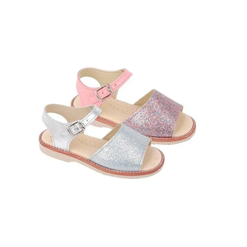 Sandalias niña de piel nacional
