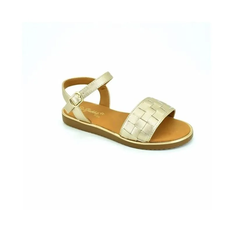 Sandalias para niña con hebilla
