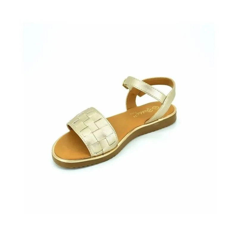 Sandalias para niña con hebilla