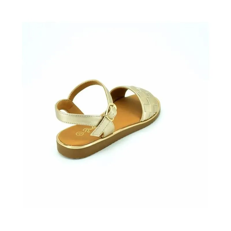 Sandalias para niña con hebilla