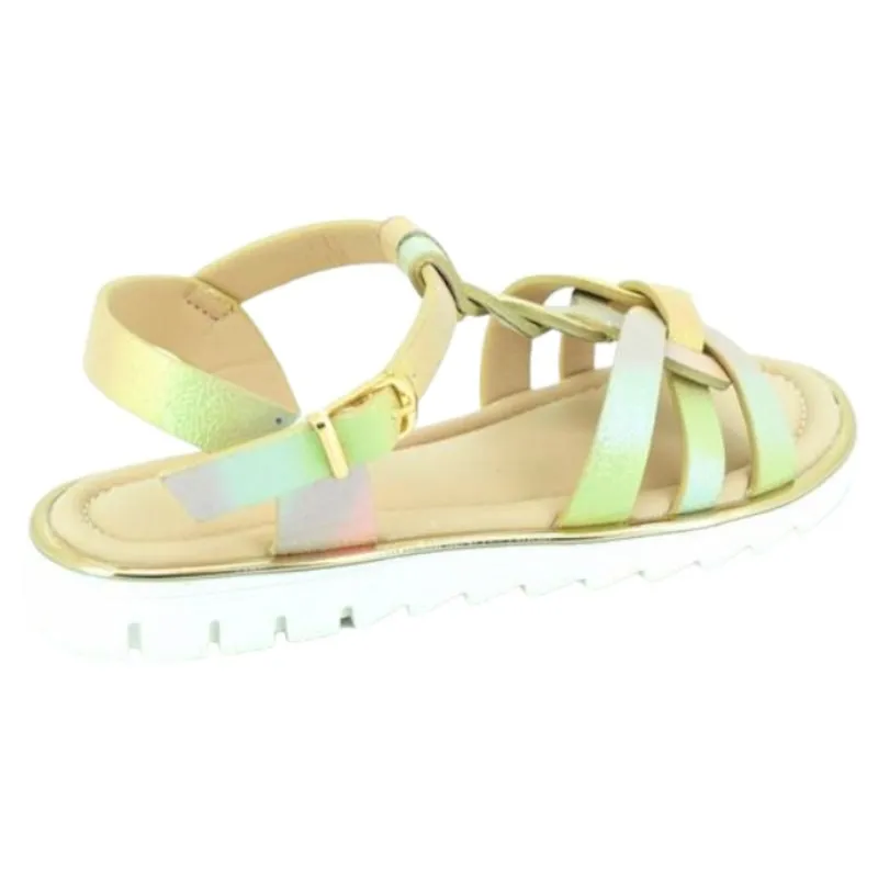Sandalias para niña estilo romano