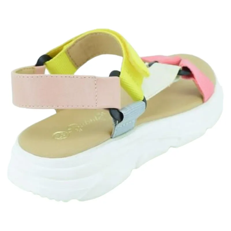 Sandalias sport niña con cinta de cierre
