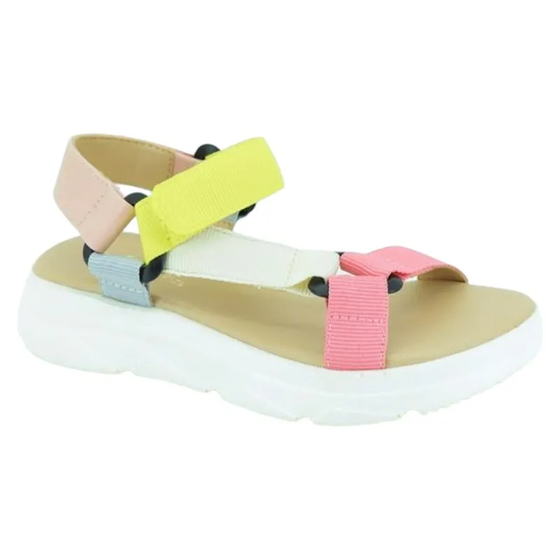 Sandalias sport niña con cinta de cierre