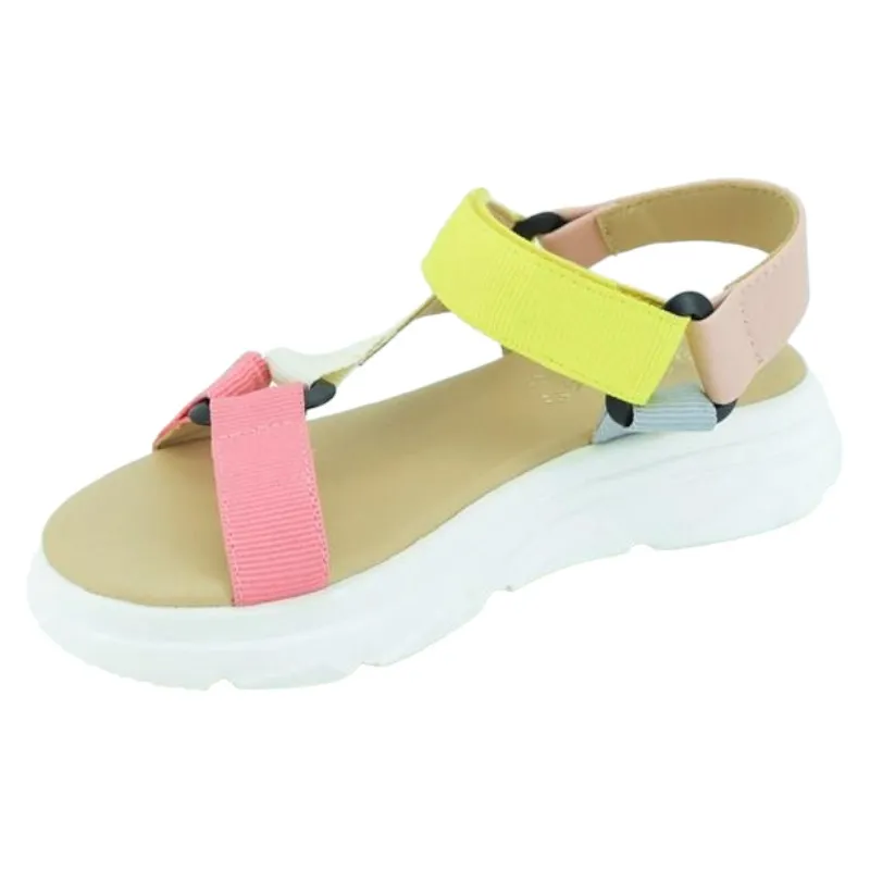 Sandalias sport niña con cinta de cierre