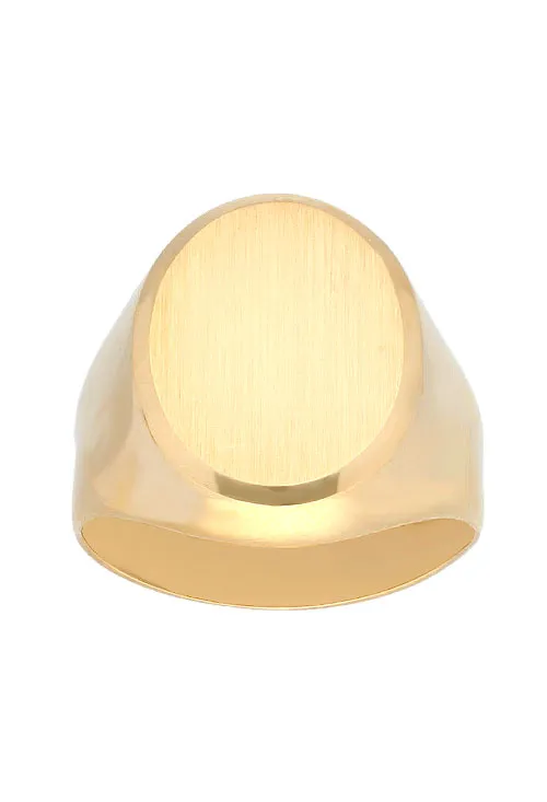Sello de hombre para grabar oro amarillo 18 ktes. 157_S0002