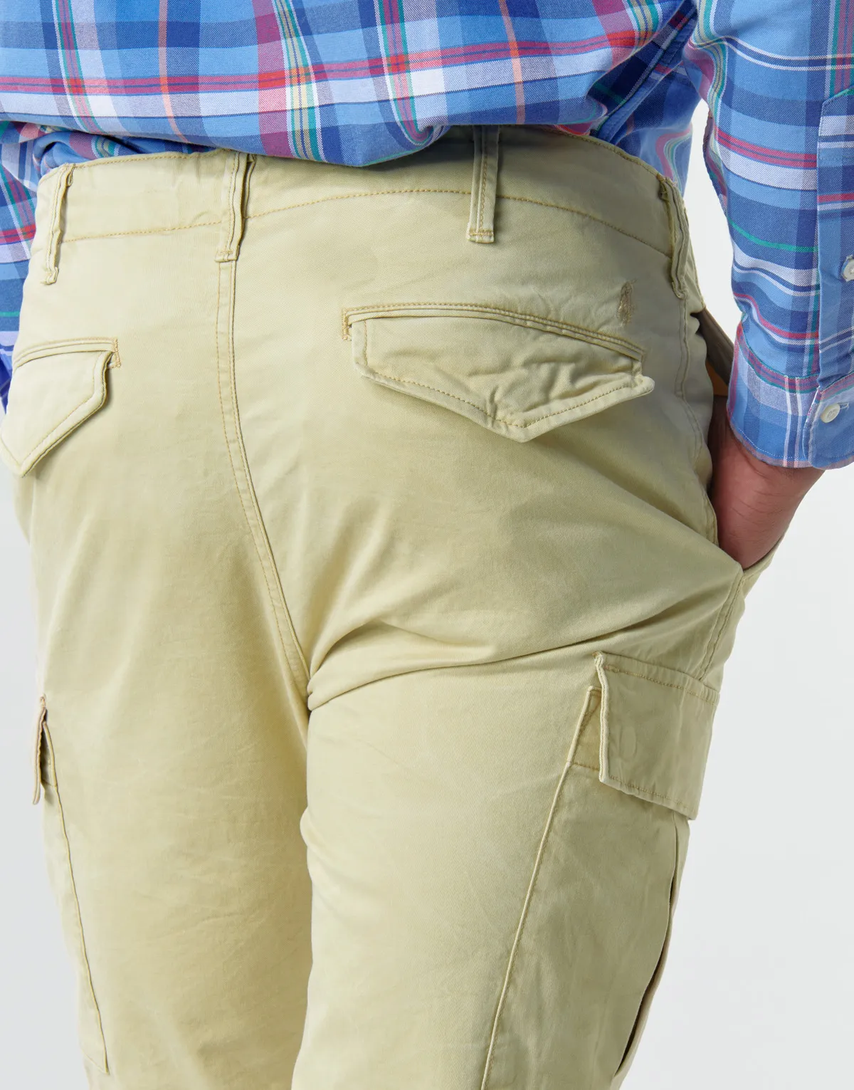 SHORT PREPSTER AJUSTABLE ELASTIQUE AVEC CORDON INTERIEUR LOGO PO