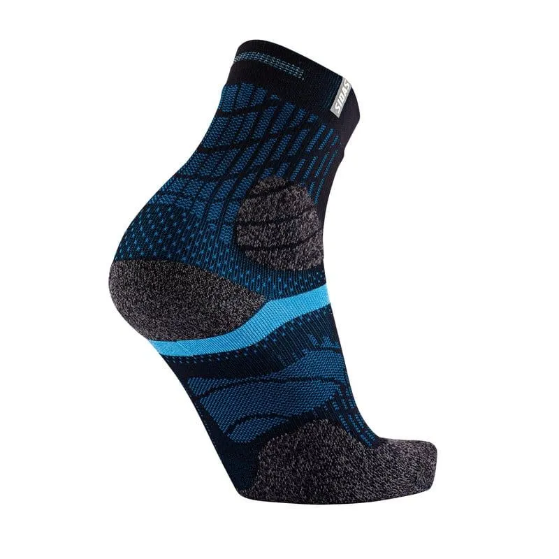 SIDAS Calcetines DOUBLE TRAIL (Negro/Turquesa)