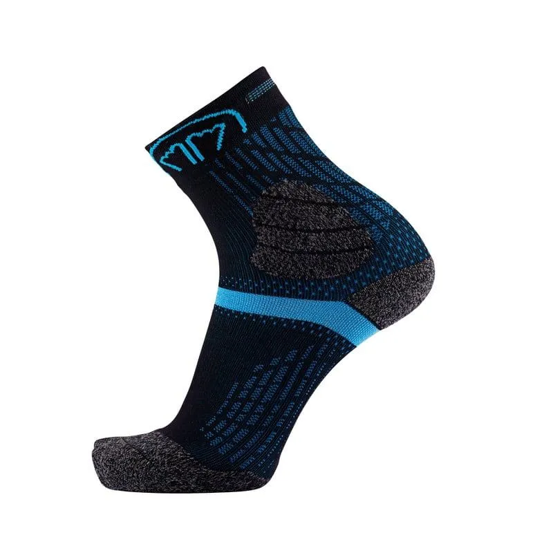 SIDAS Calcetines DOUBLE TRAIL (Negro/Turquesa)