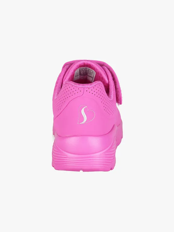 Skechers Deportivas UNO LITE fucsia para niña
