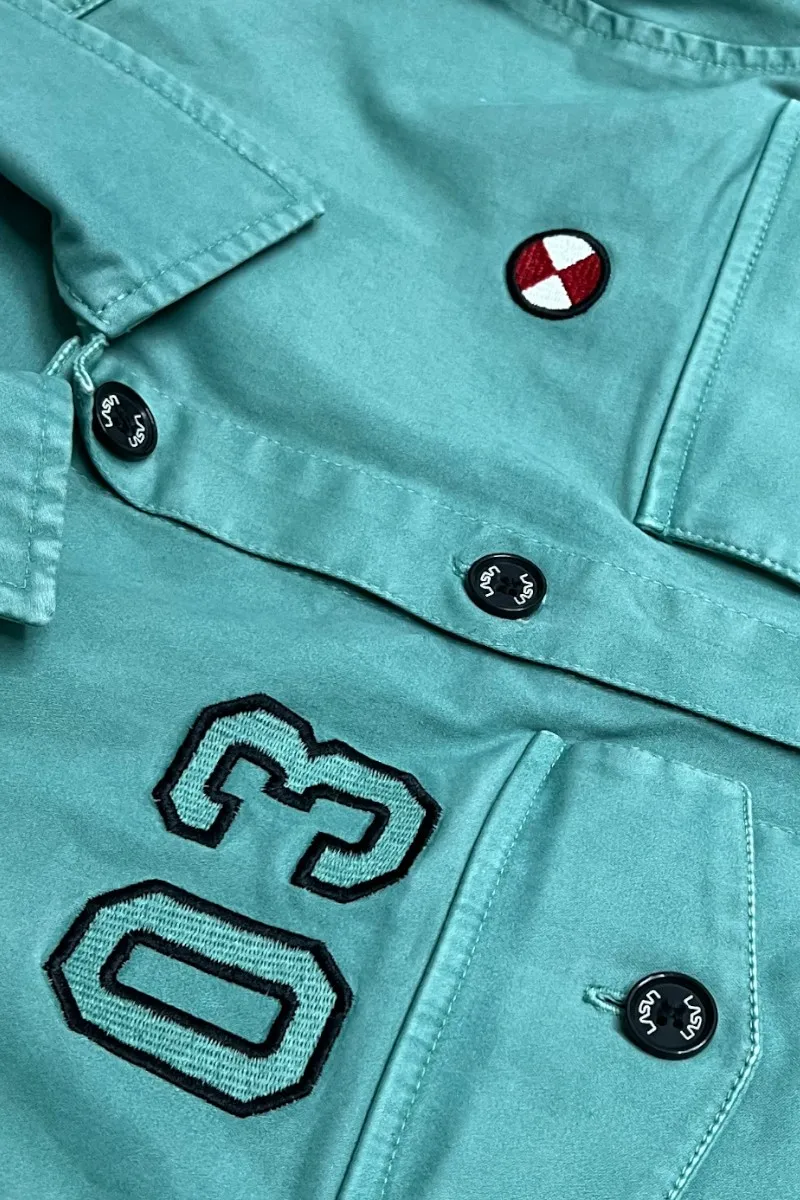Sobrecamisa de hombre NUMBER agua