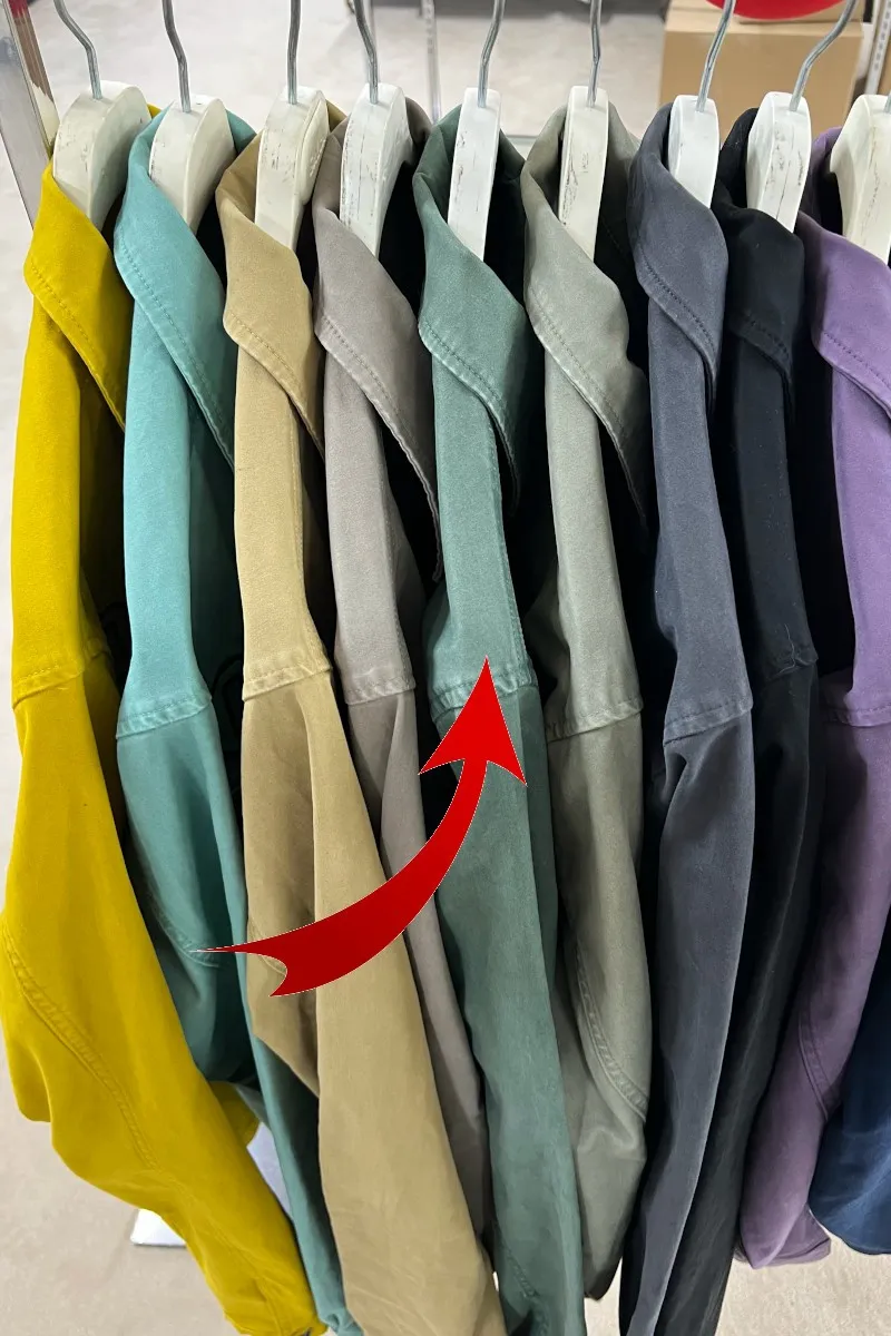 Sobrecamisa de hombre NUMBER agua