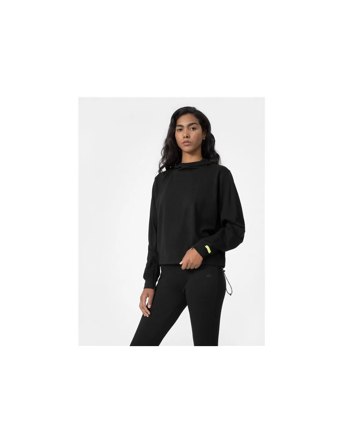 Sudadera 4F negro Mujer