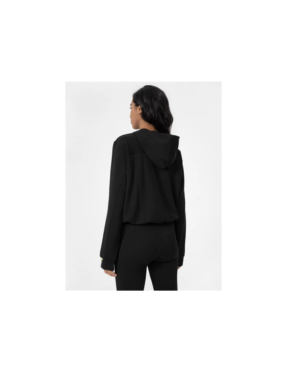 Sudadera 4F negro Mujer