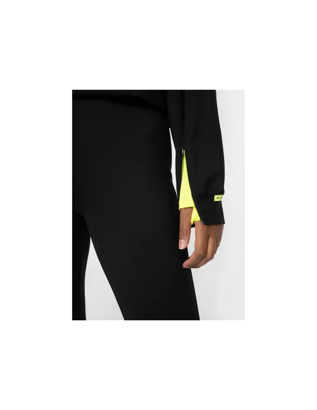 Sudadera 4F negro Mujer