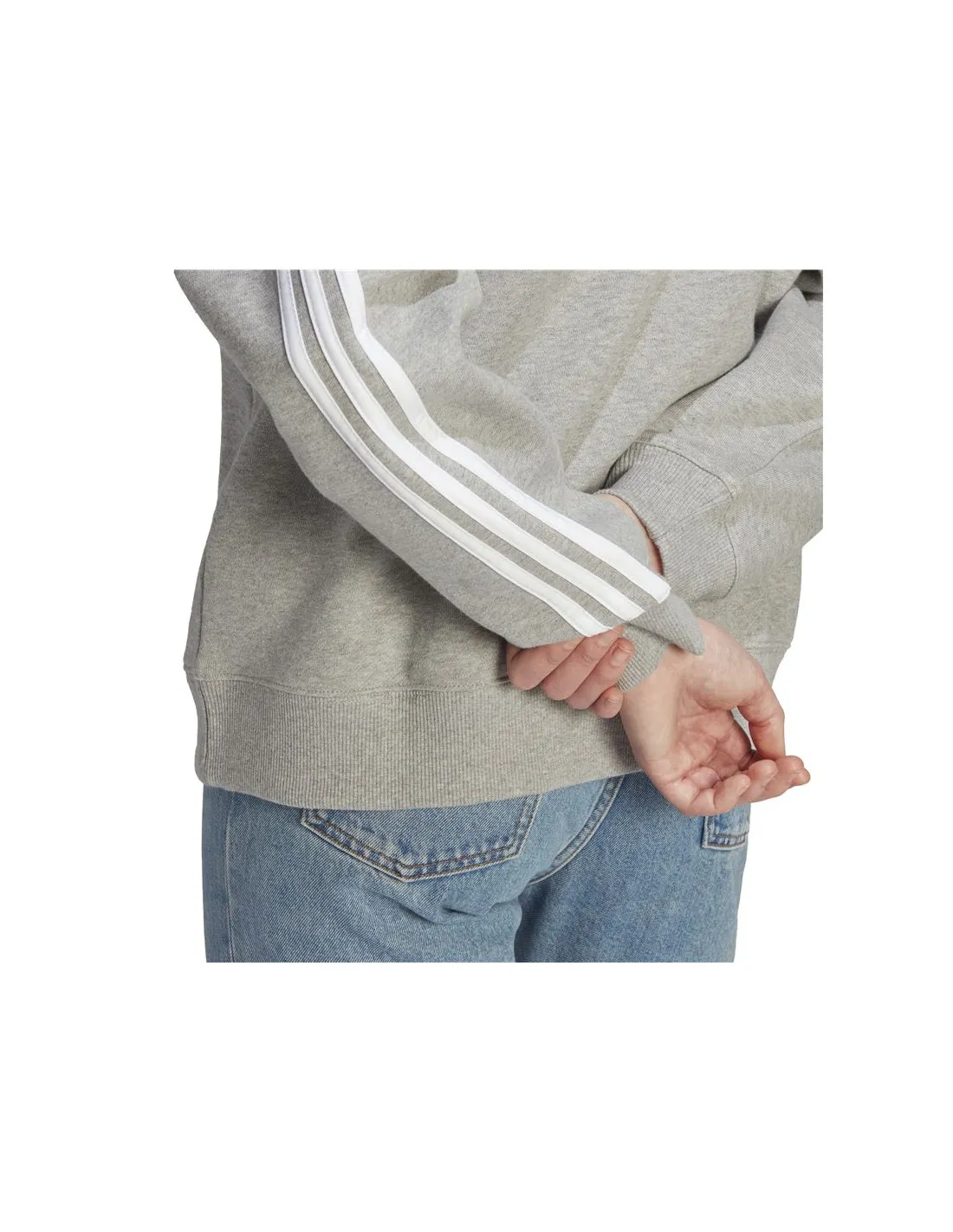 Sudadera adidas 3S Ft Fz O Hd Mujer