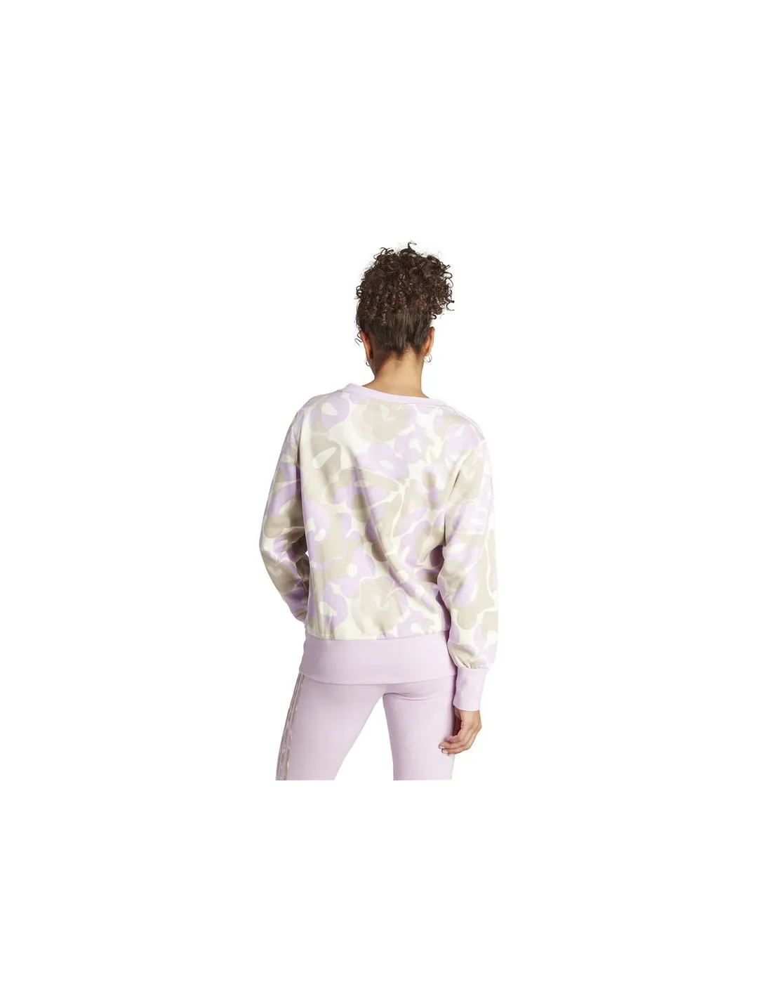 Sudadera adidas Aop Swt Mujer