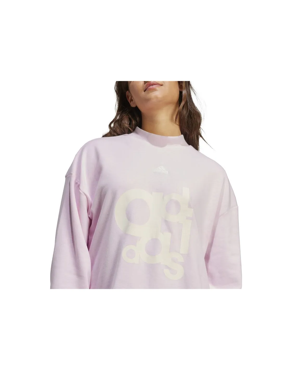 Sudadera adidas Bluv Crew Mujer Rosa