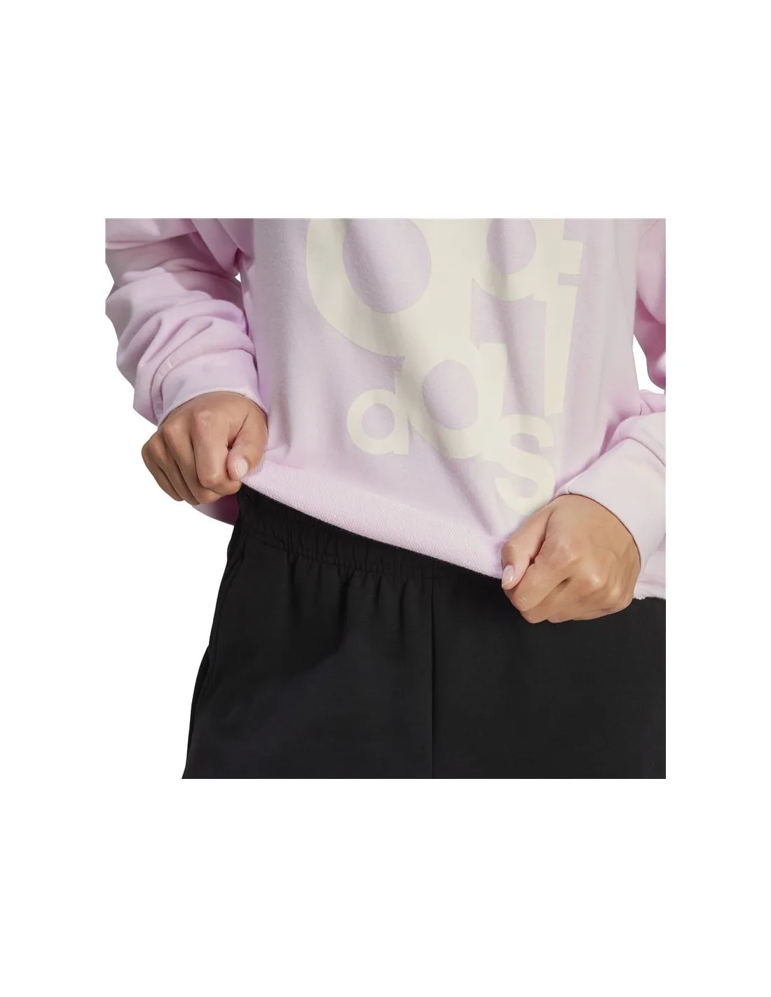 Sudadera adidas Bluv Crew Mujer Rosa