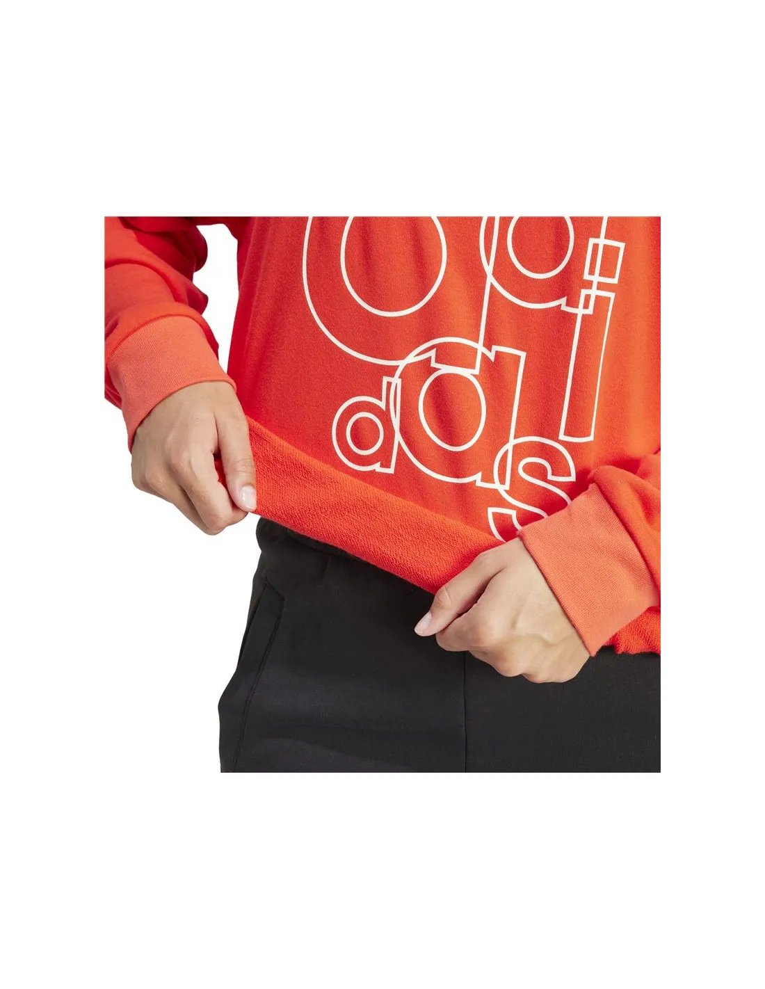 Sudadera adidas Bluv Mujer Roja