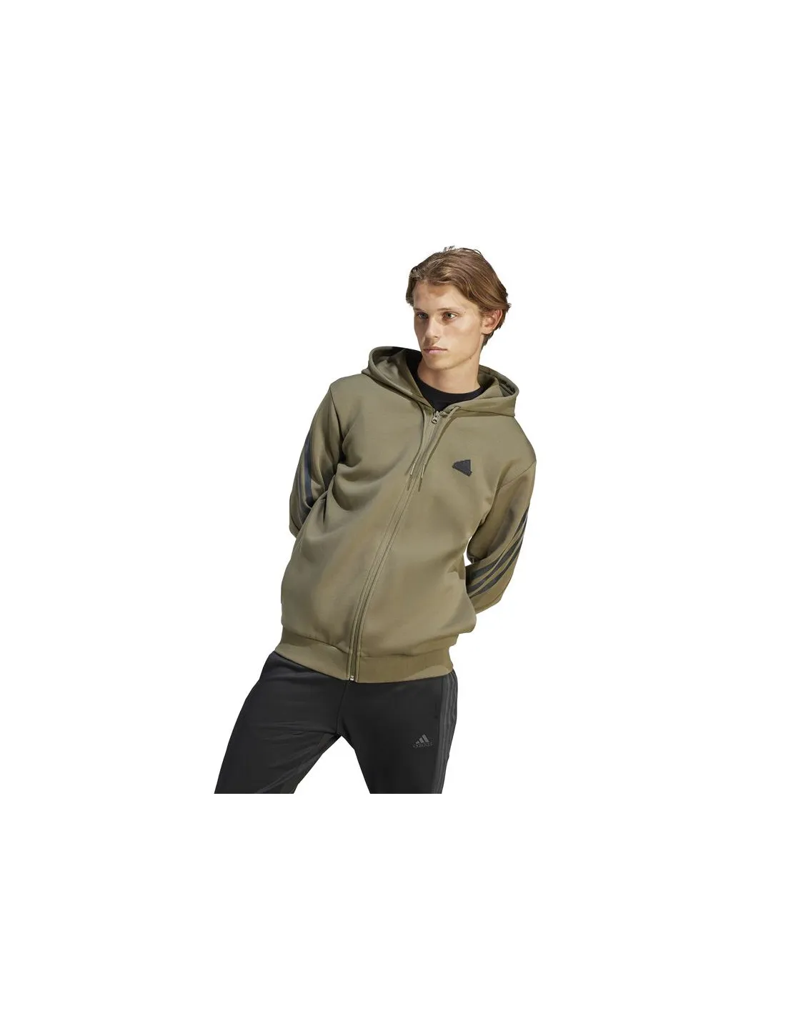 Sudadera adidas Fi 3S Fz Hombre