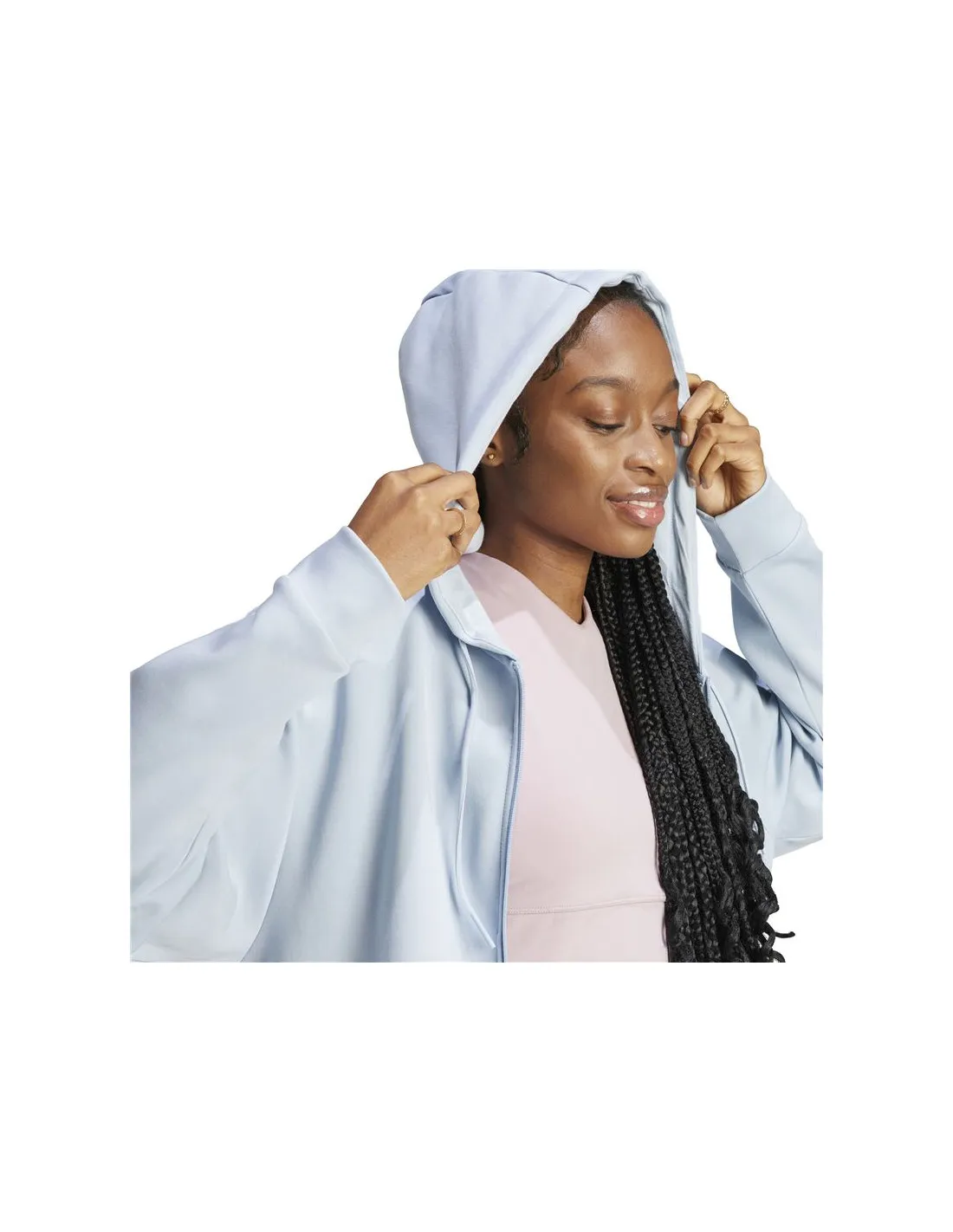 Sudadera adidas Fi 3S Fz Mujer