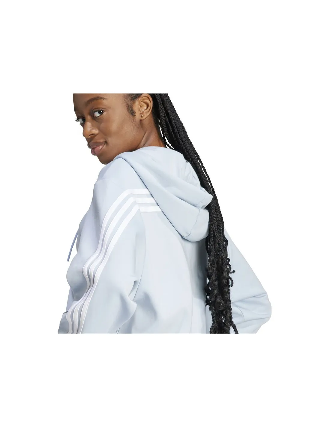 Sudadera adidas Fi 3S Fz Mujer