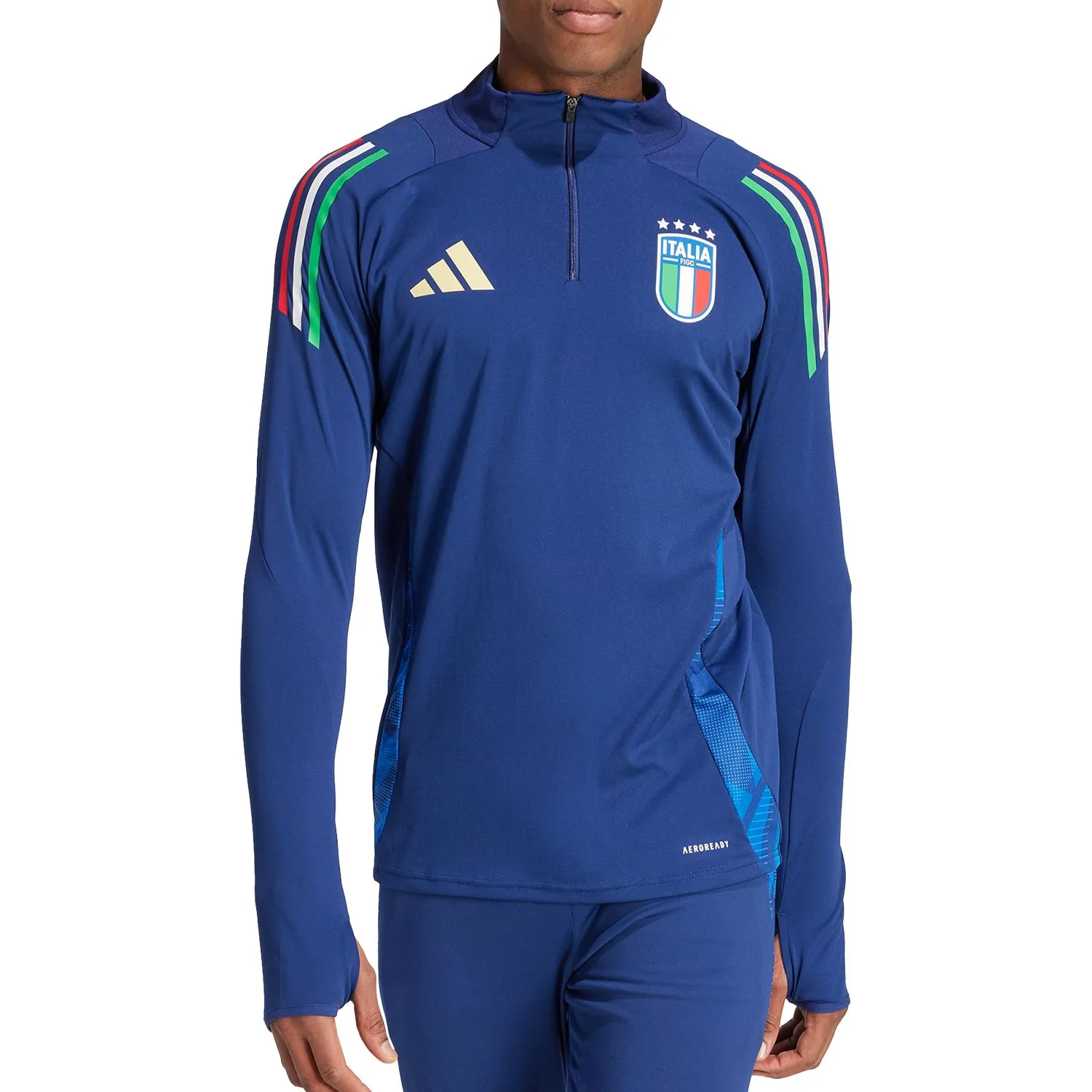 Sudadera adidas Italia entrenamiento