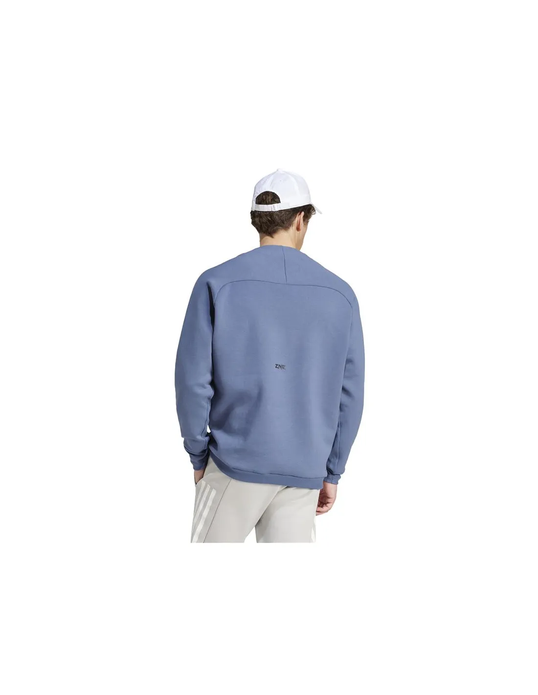 Sudadera adidas Z.N.E. Pr Crew Hombre Azul