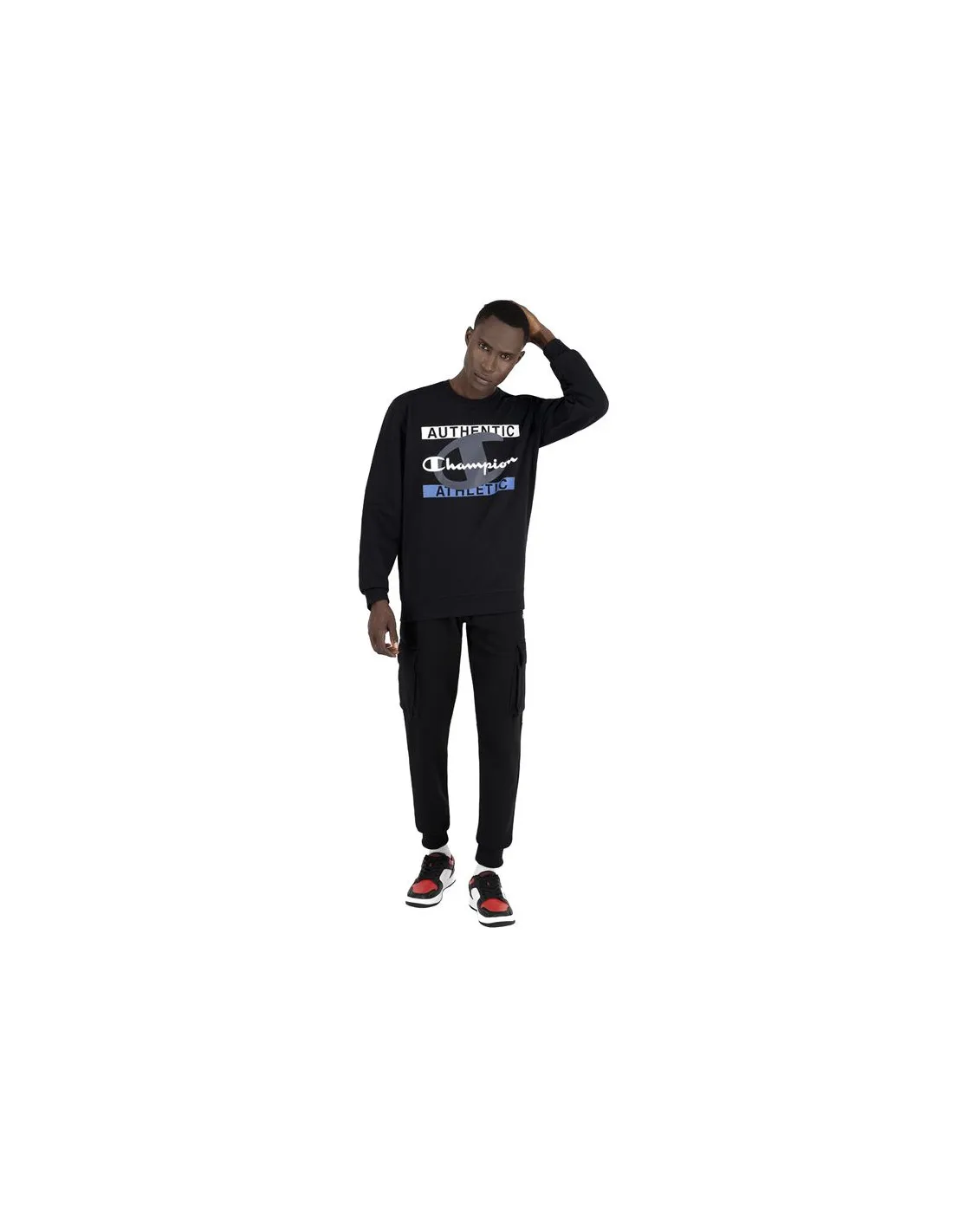 Sudadera Champion Authentic Athletic M Black