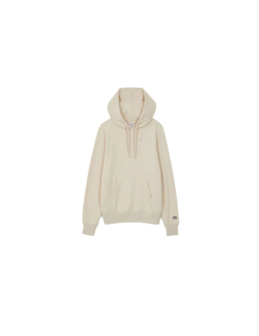 Sudadera Champion Hooded Sweatshirt Mujer Beige