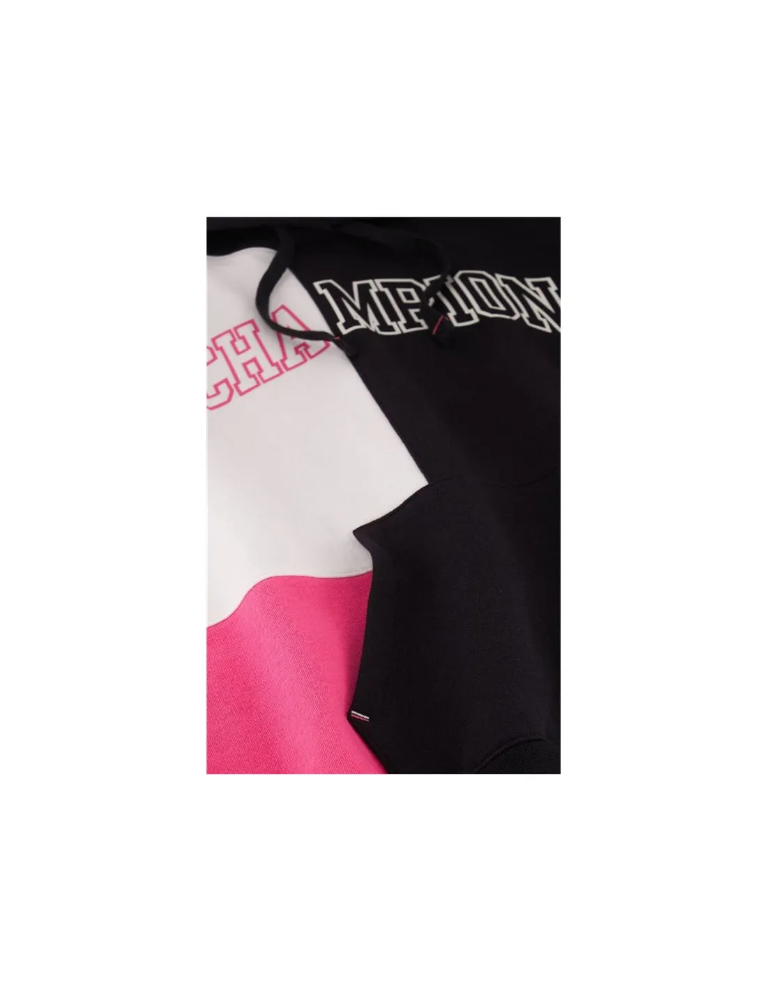 Sudadera Champion Legacy Negro Mujer