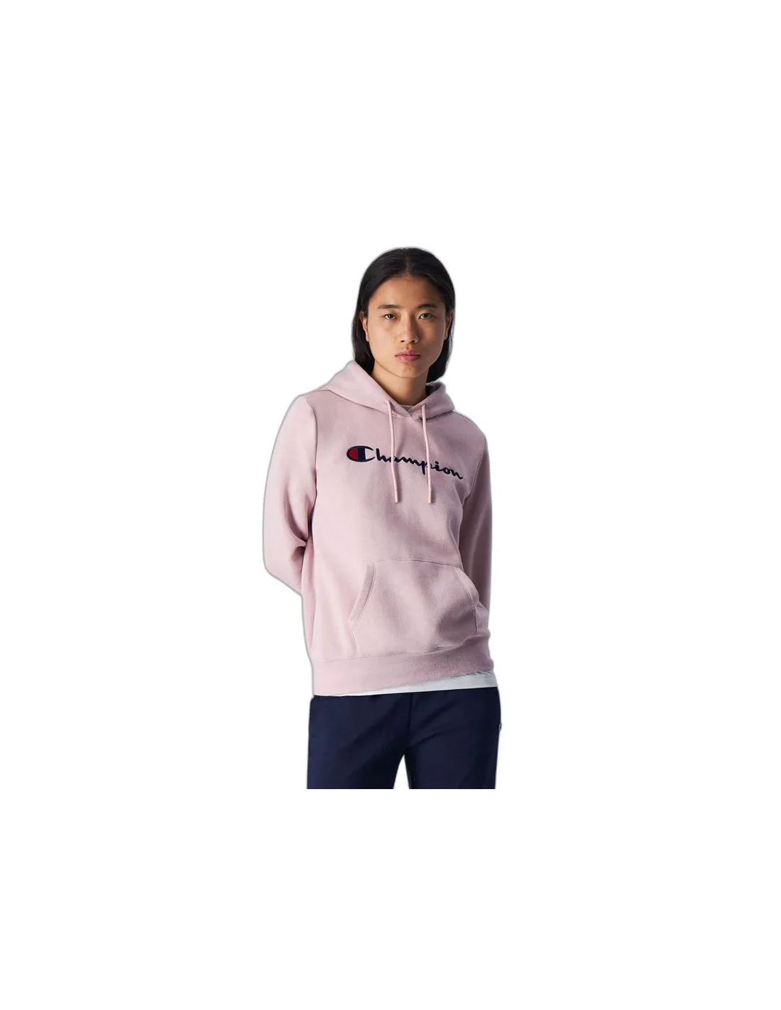 Sudadera Champion Legacy Rosa Mujer