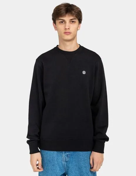 SUDADERA CREW ELEMENT CORNELL CLASSIC FADED BLACK