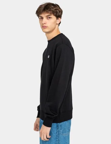 SUDADERA CREW ELEMENT CORNELL CLASSIC FADED BLACK