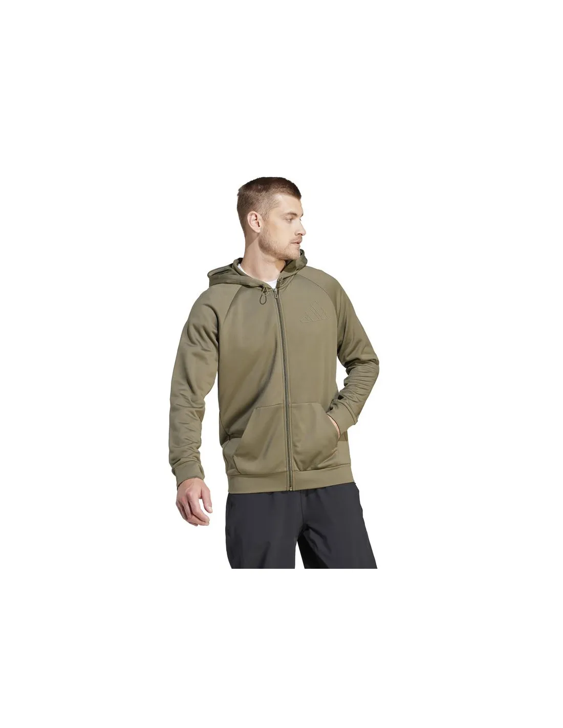 Sudadera de Fitness adidas Gg Bl Fz Hd Hombre