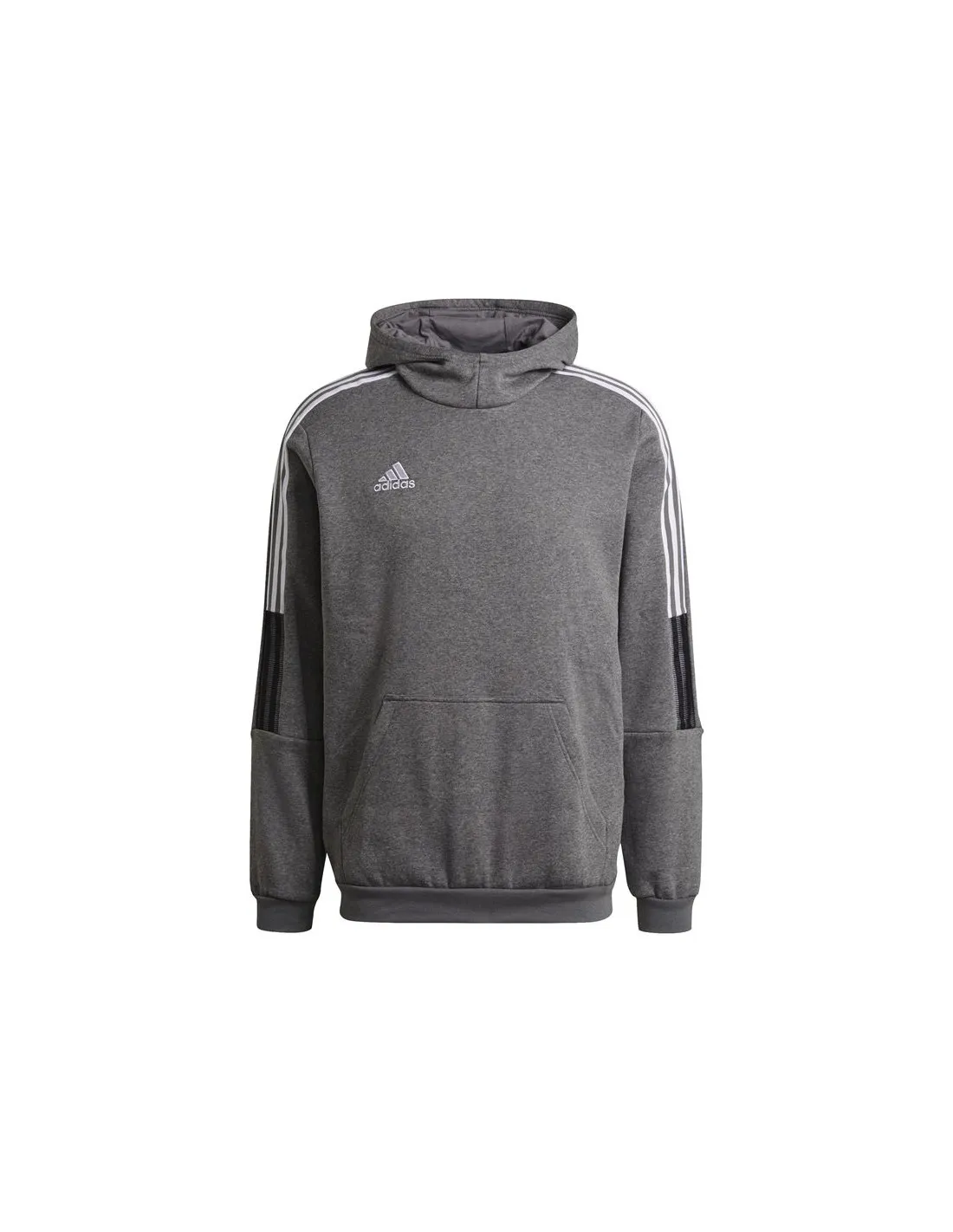 Sudadera de fútbol adidas Tiro 21 M Grey