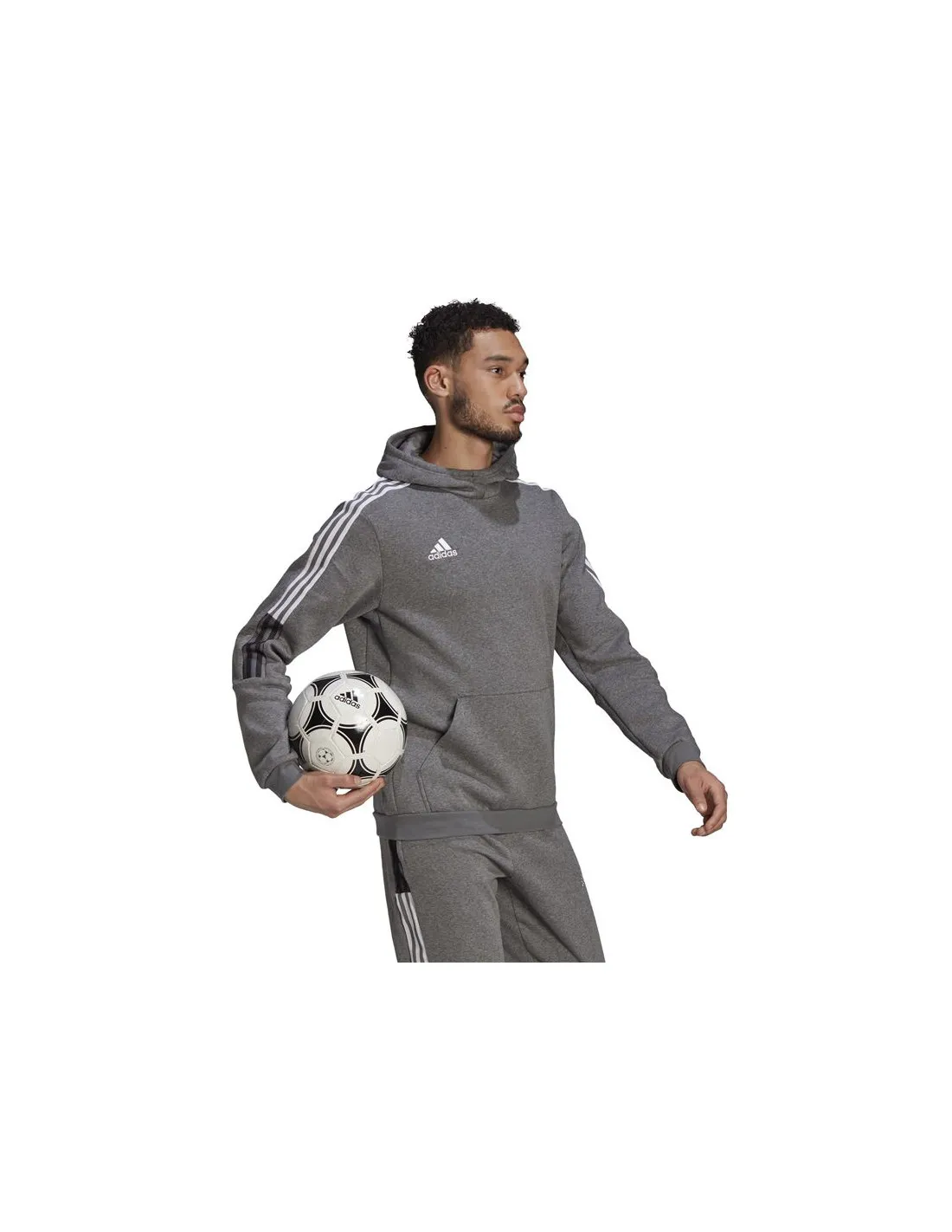 Sudadera de fútbol adidas Tiro 21 M Grey